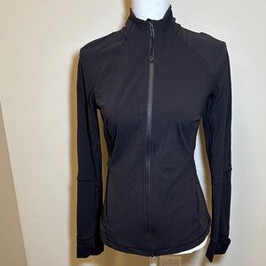 lululemon athletica Black Full-Zip Athletic Jacket